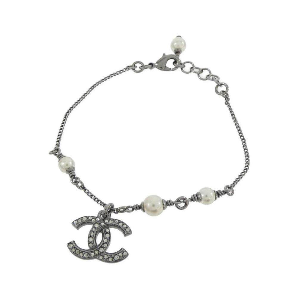 CHANEL Silver Charm Bracelet